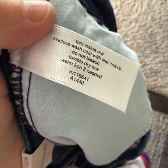 Lane Bryant Women’s 18 Blue Denim Wide Leg Jeans New - Picture 7 of 7